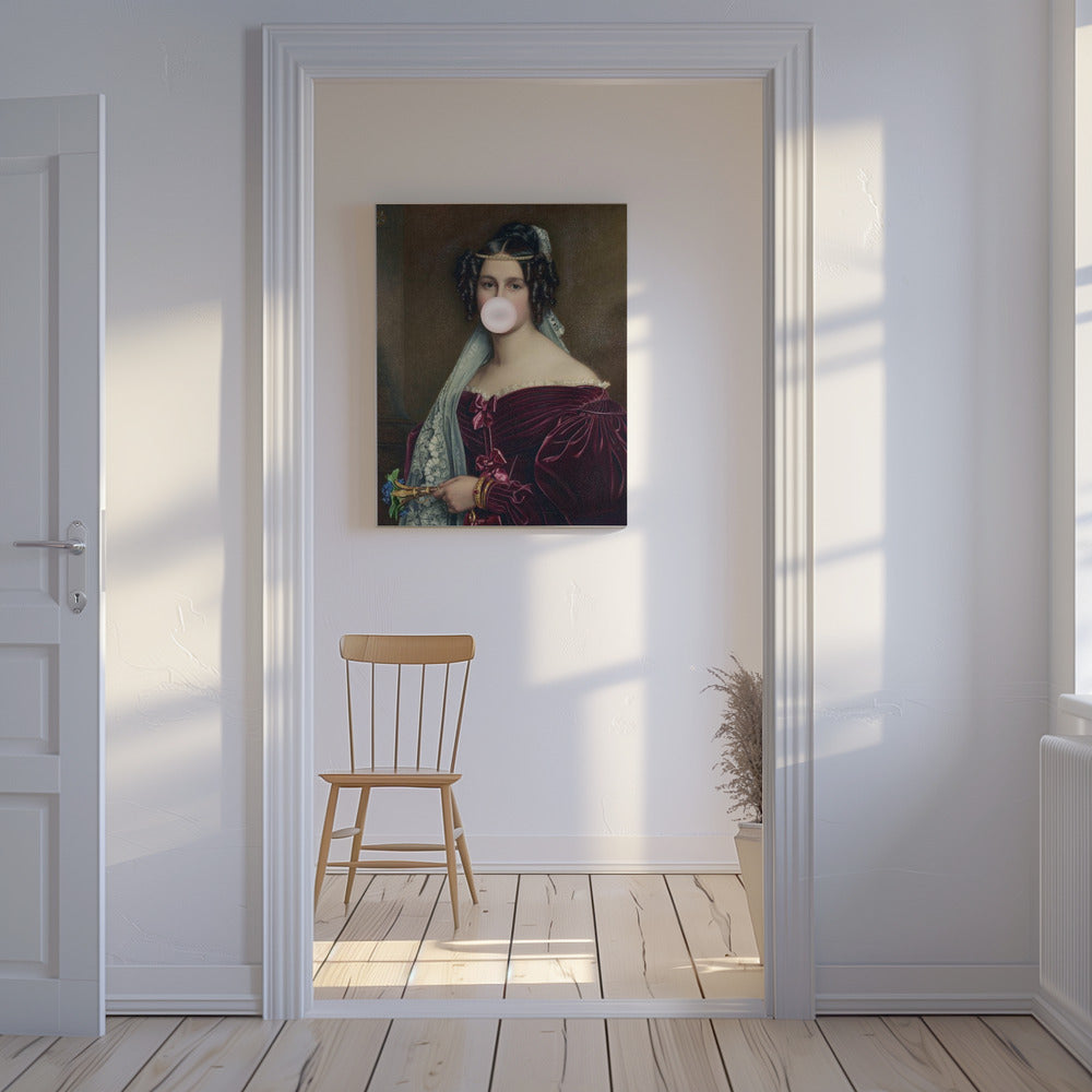 Bubblegumcrescentia Ratioiso | Canvas