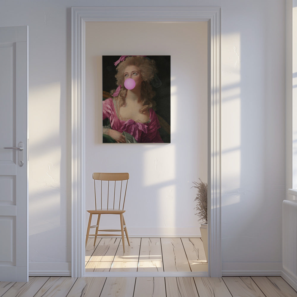 Bubblegummadame Pink Copy 2 | Canvas