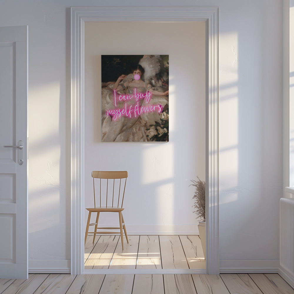 Buymyselfflowers6 Ratioiso | Canvas