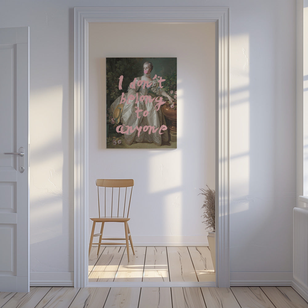 Dontbelongtoanyone2 Ratioiso | Canvas