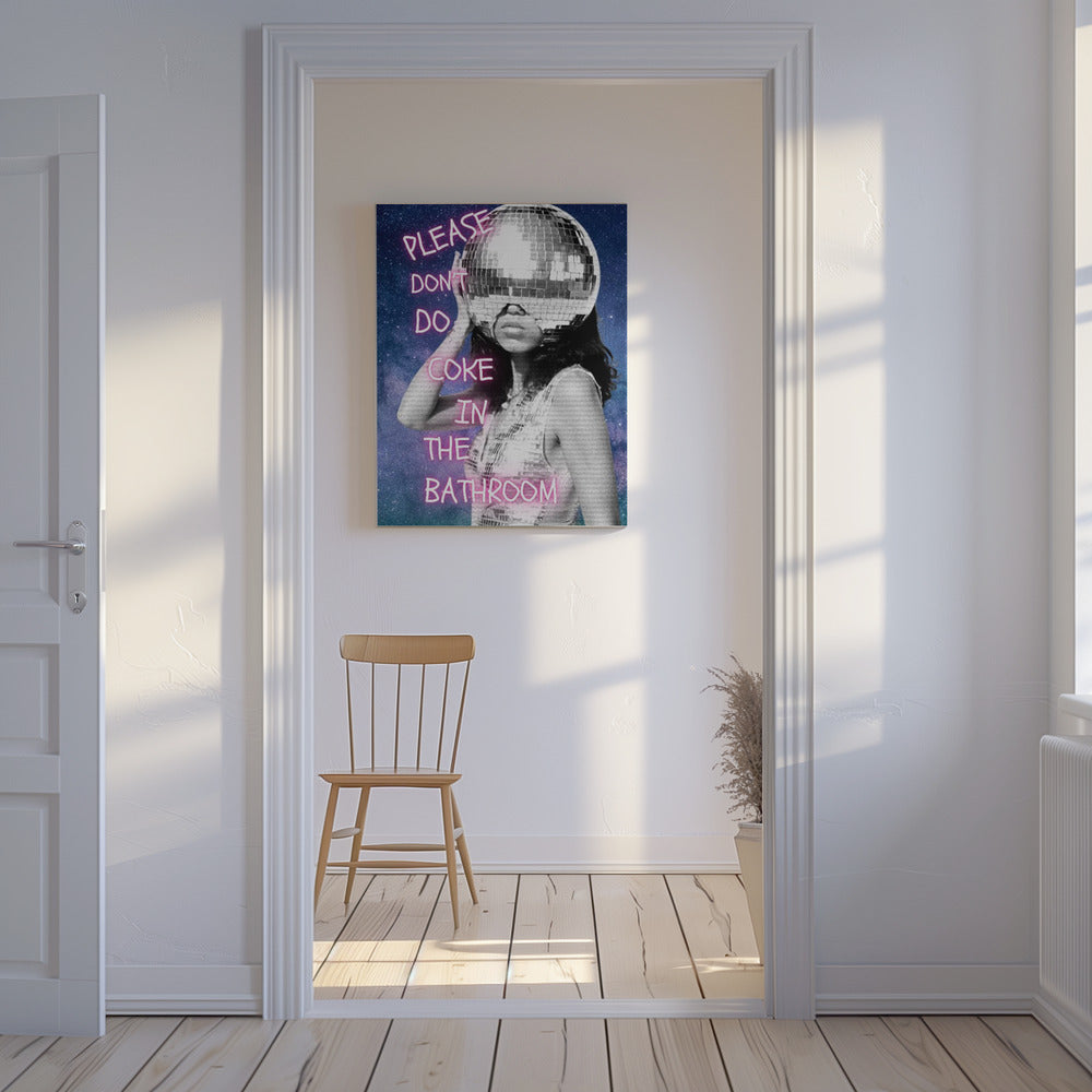 Mirror Head Party Scene | Canvas