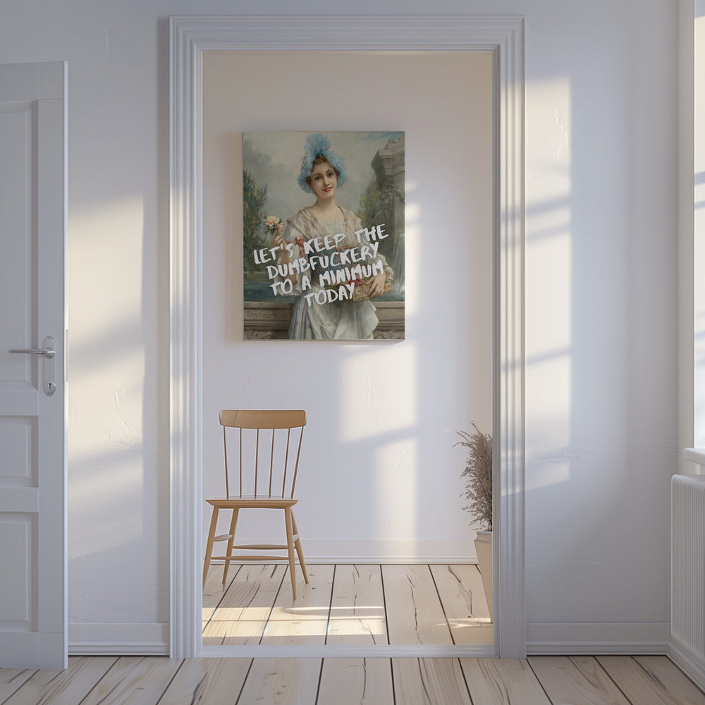 Witty Elegance | Canvas