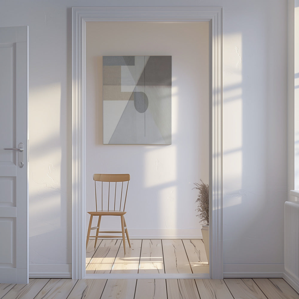 Abstract Neutral Tone Painting 2 | Canvas