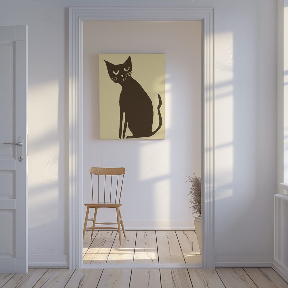 Brown cat | Canvas
