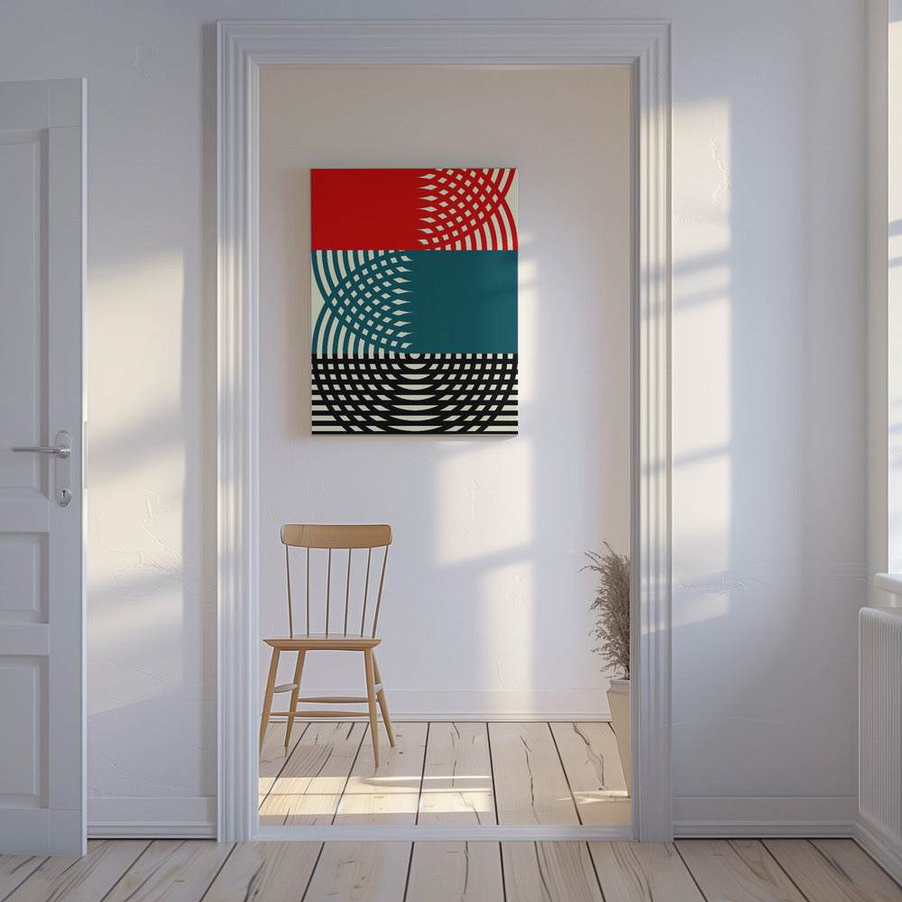 Symmetric Echoes | Canvas