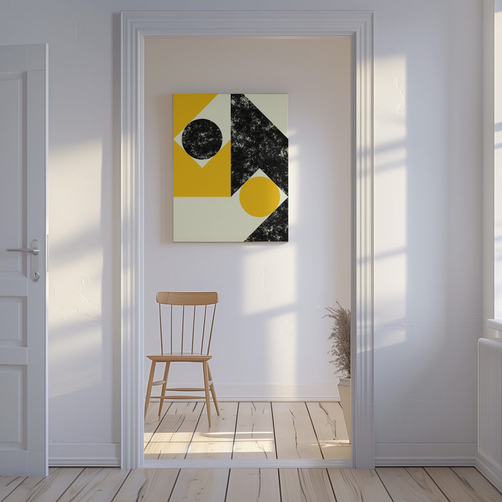 Bold Geometric Shapes | Canvas