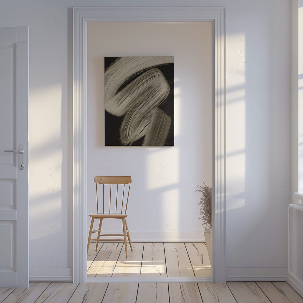 Brushstroke Whirl | Canvas