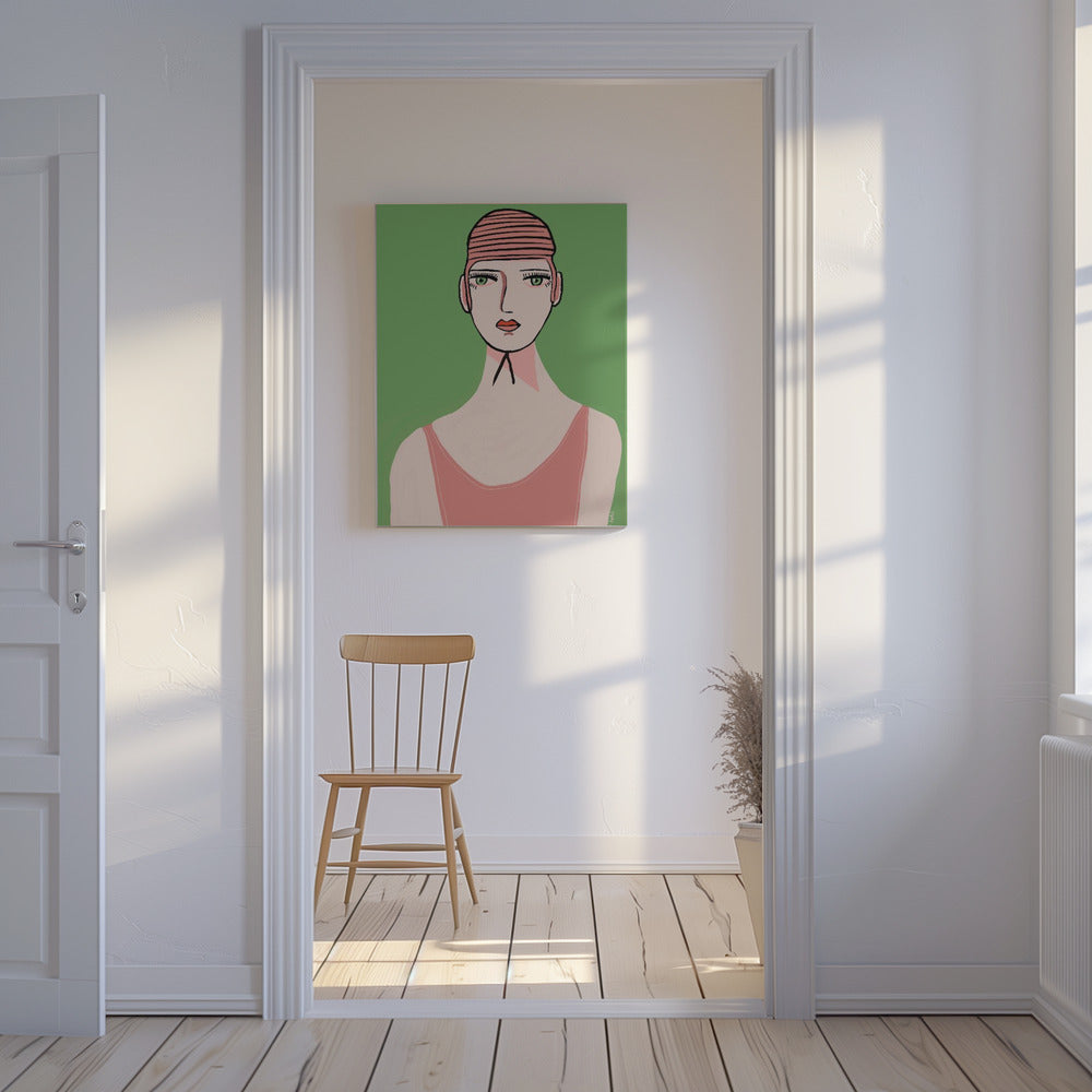 The swimmer | Canvas