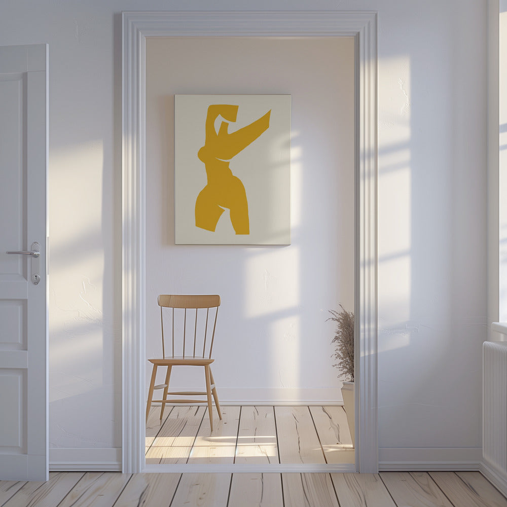 The yellow muse 02 | Canvas