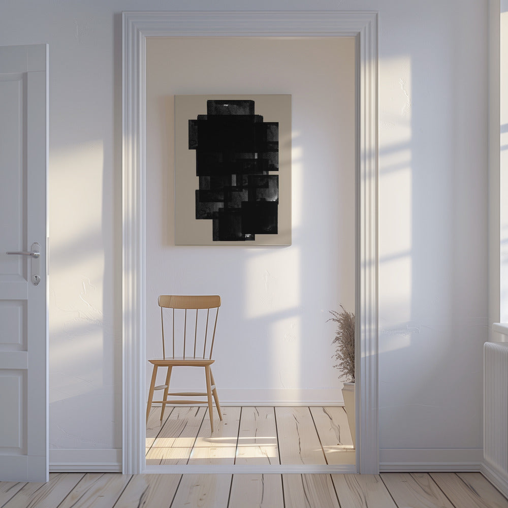 Shadowed Structure | Canvas
