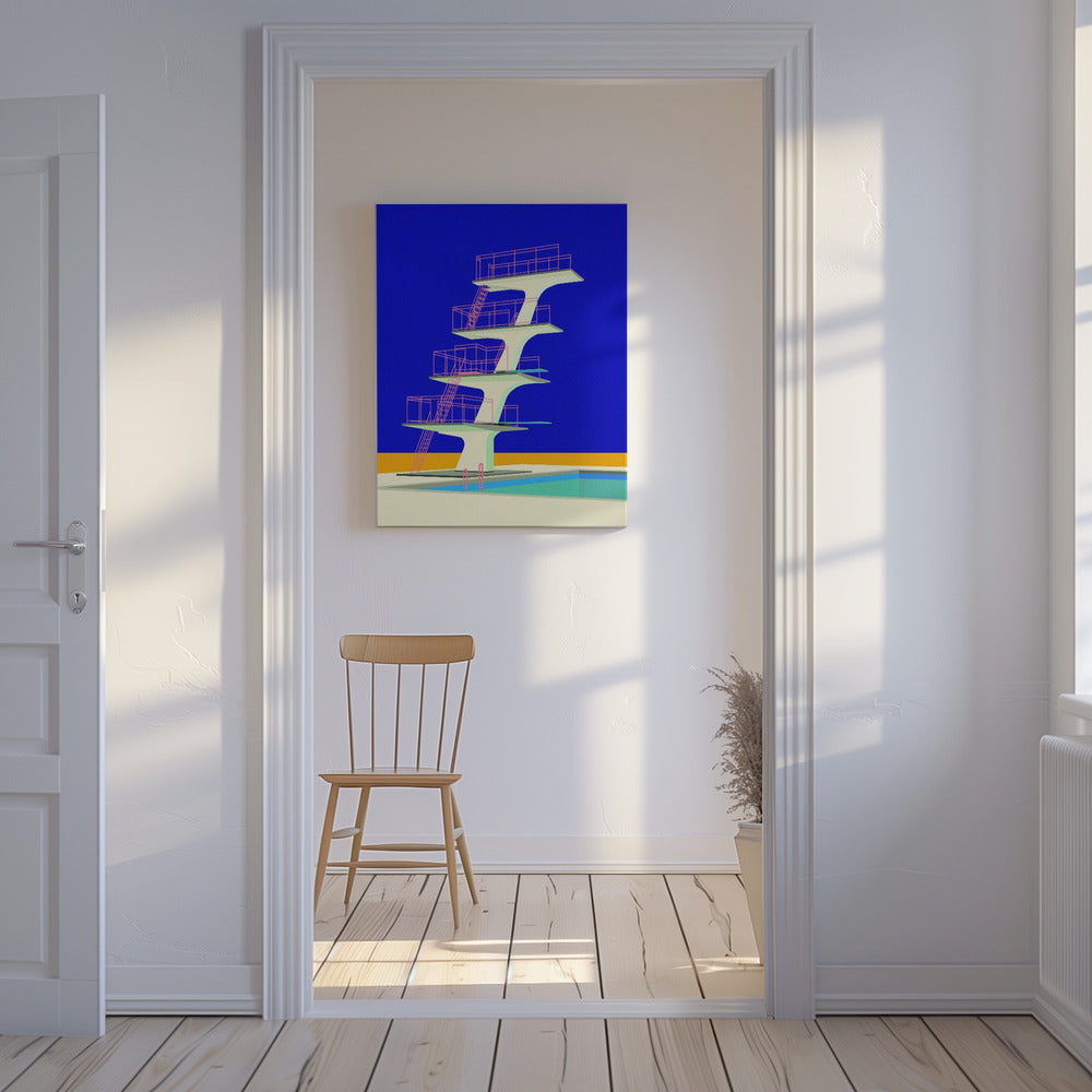 Diving Tower | Canvas