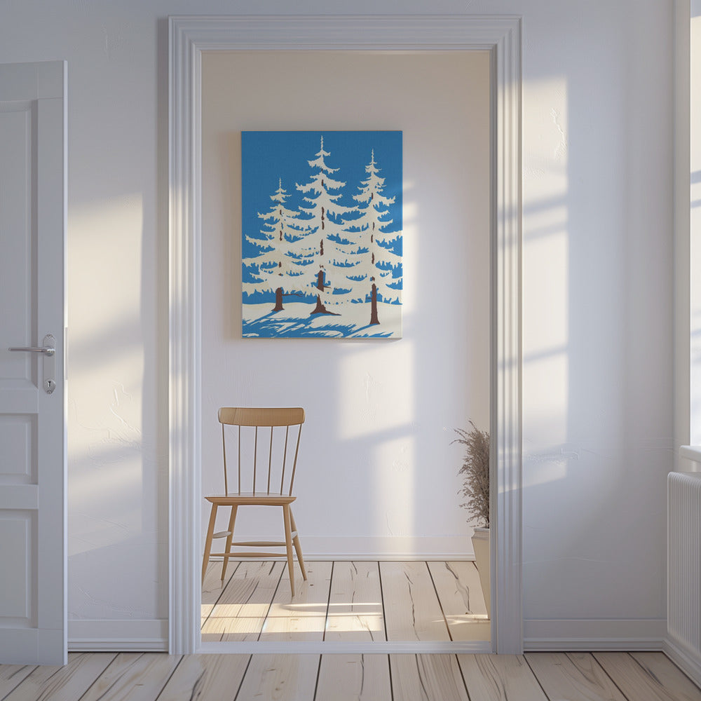 Harz Winter Trees | Canvas