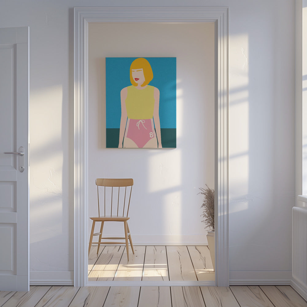 Runner Girl | Canvas