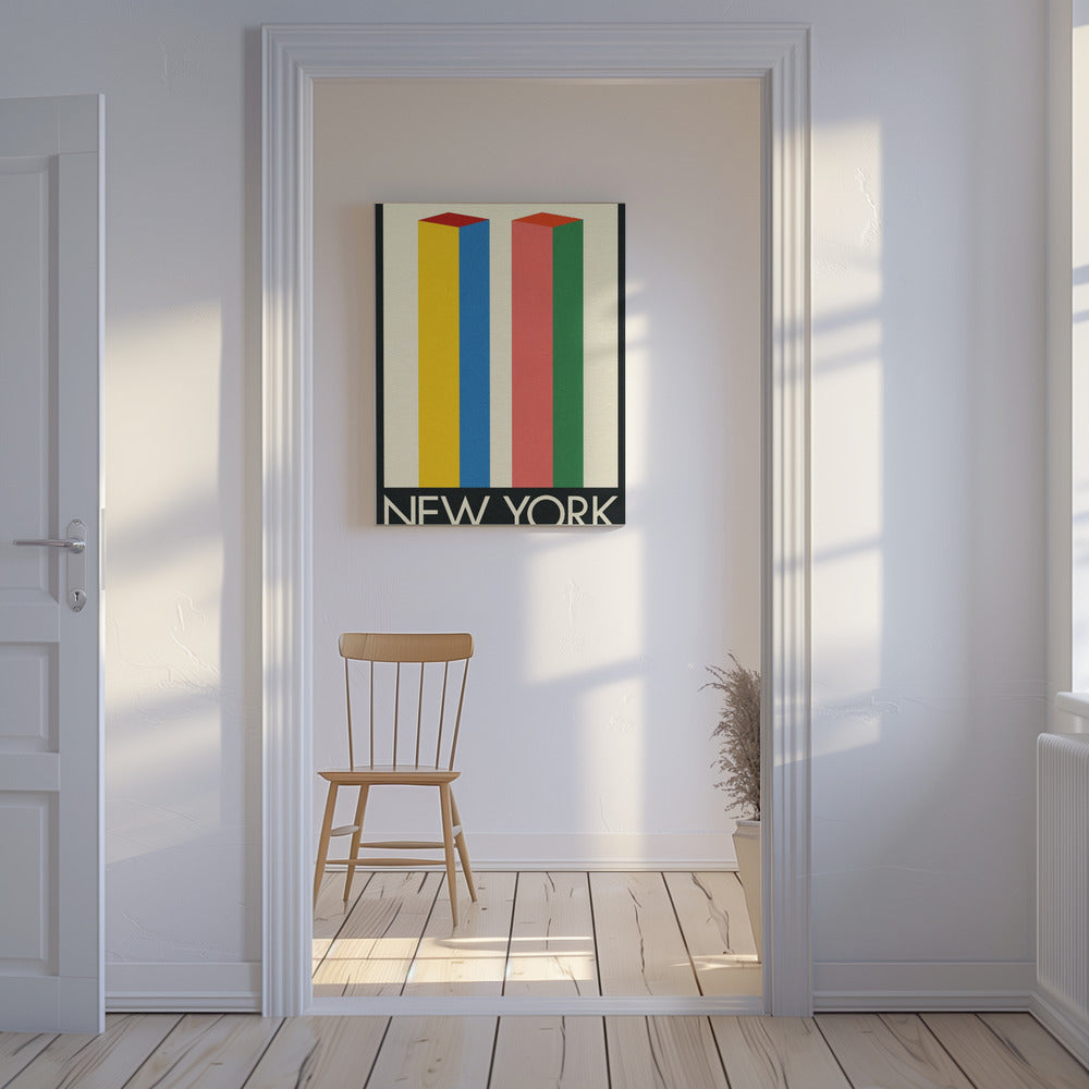 New York Twin Towers | Canvas