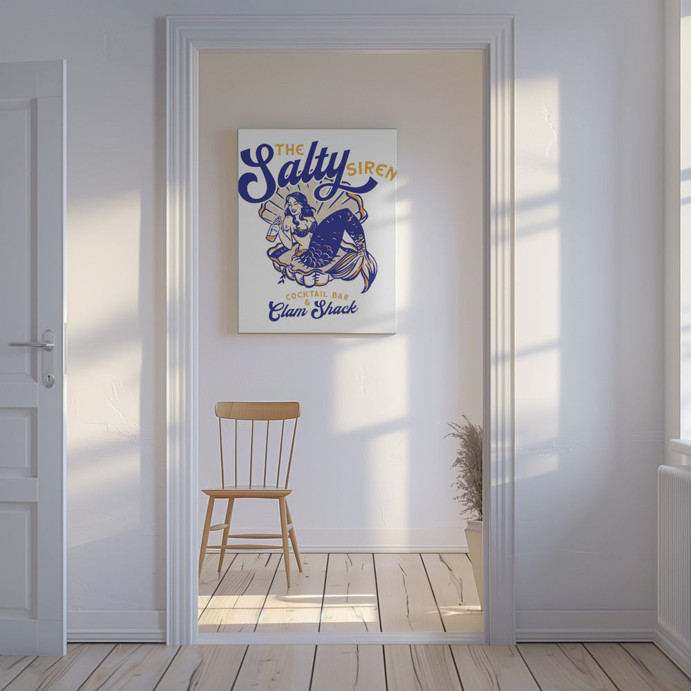 Salty Siren Cocktail Bar &amp; Clam Shack Mermaid | Canvas
