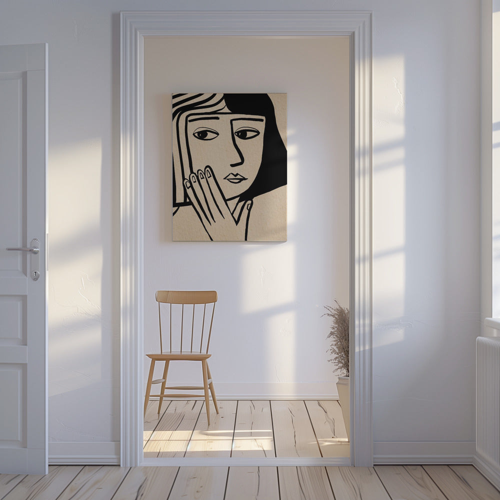 Girl with the Look | Canvas