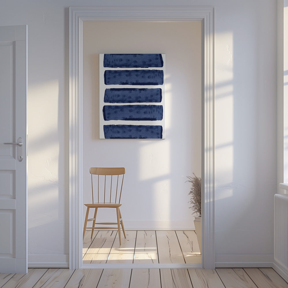 Navy Energy 1 | Canvas