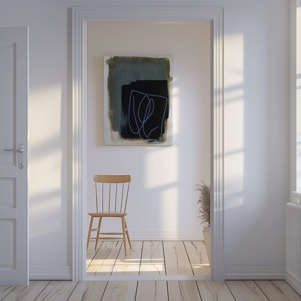 Abstract Brush Strokes 162 | Canvas