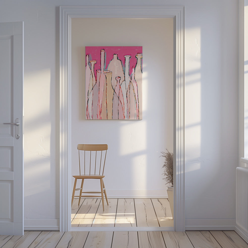 Bottle Silhouettes | Canvas