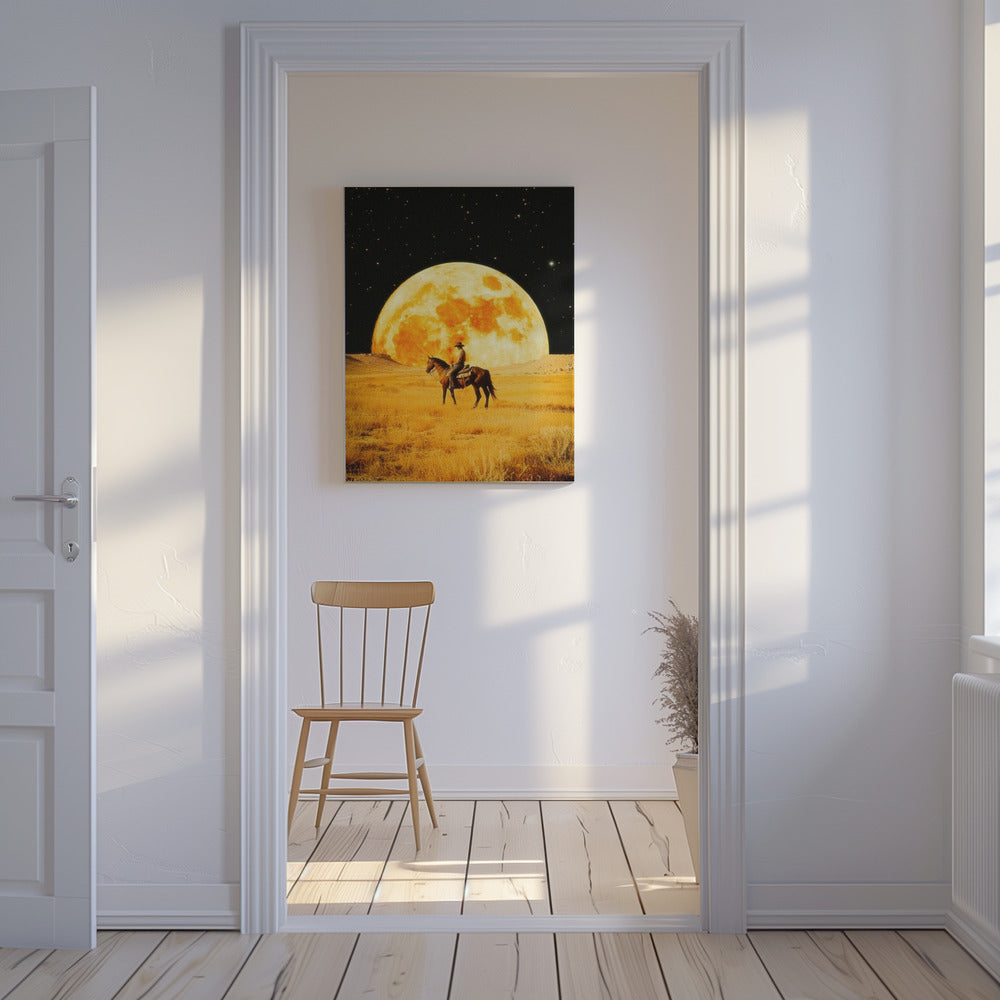 Lunar Cowboy | Canvas