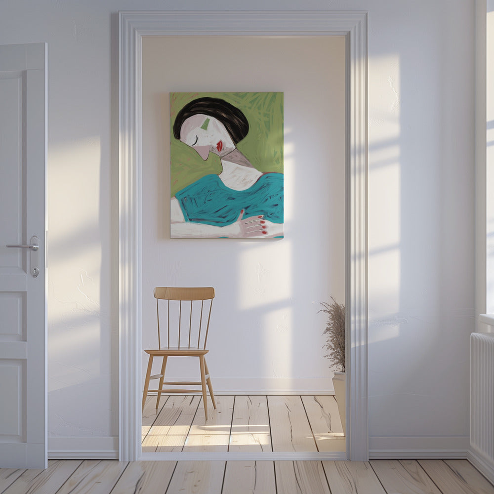 The sleeping woman | Canvas