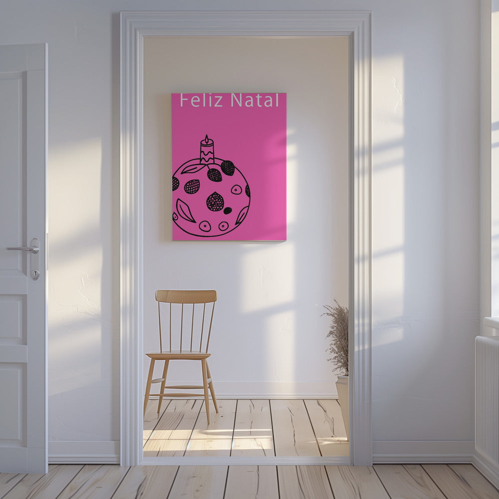 Bows and Baubles: Feliz Natal Christmas | Canvas