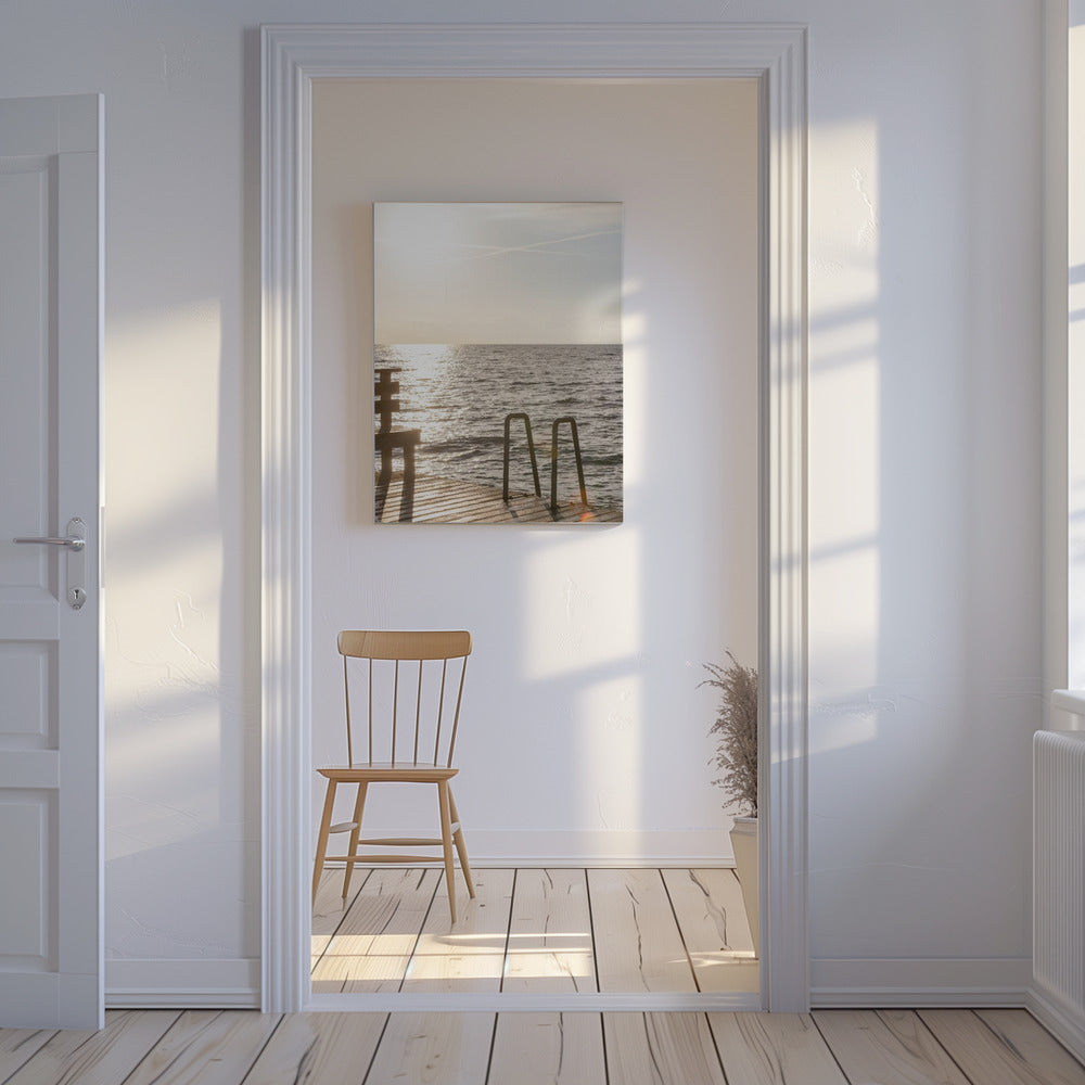 Summer Morning Swim | Canvas