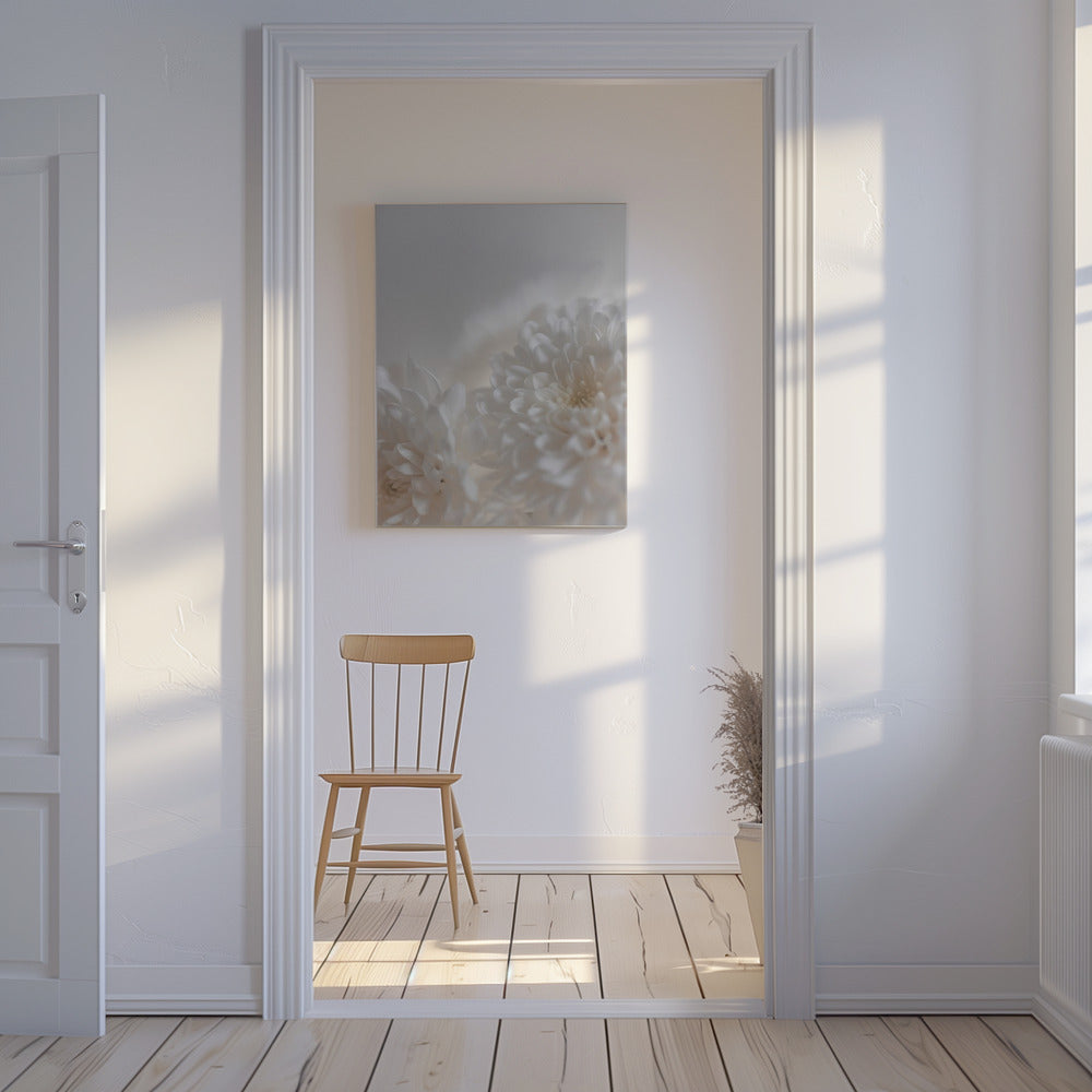 White Flowers 3 | Canvas