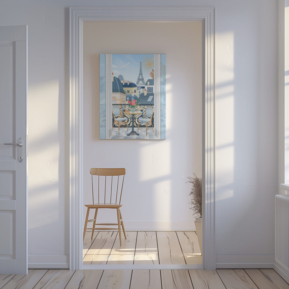 Paris Terrace | Canvas