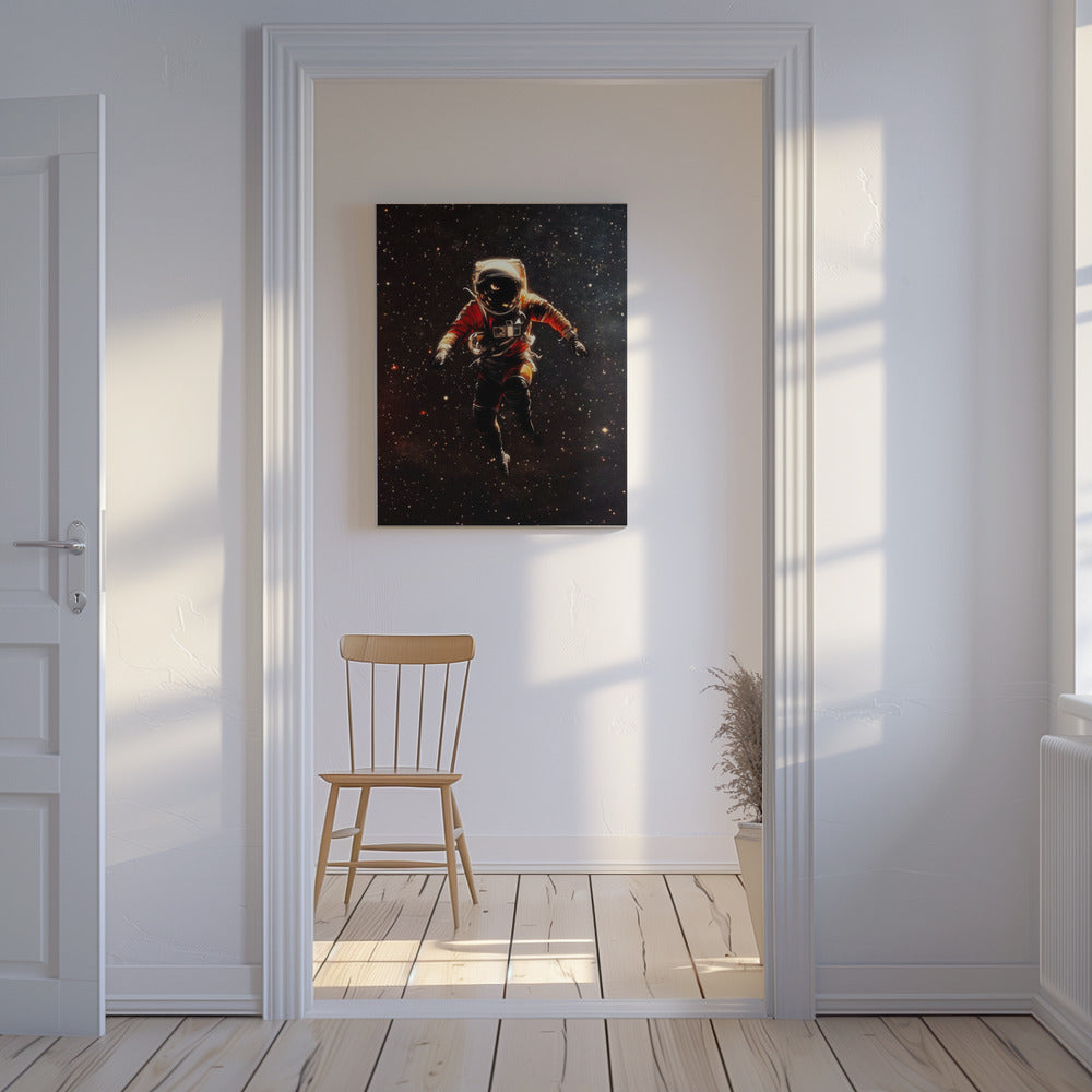 An Astronaut in Space | Canvas