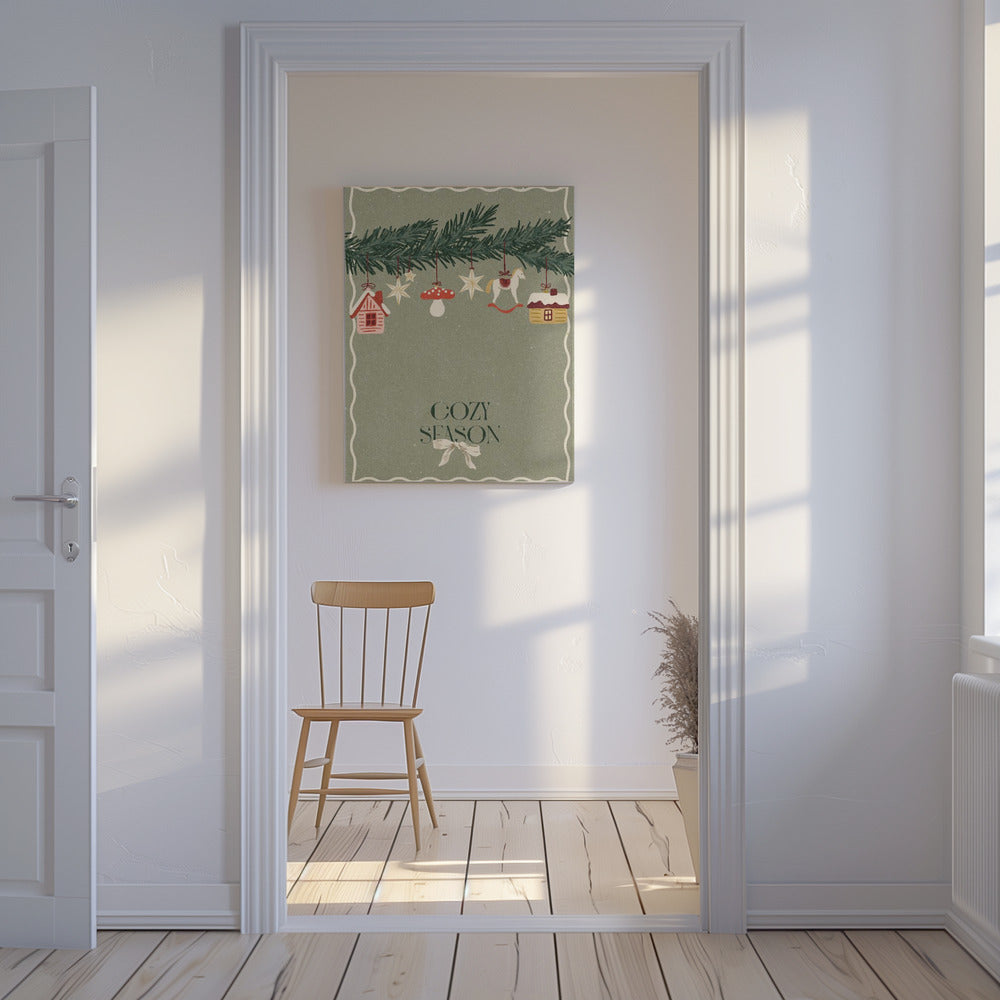 Toys on the Christmas tree | Canvas