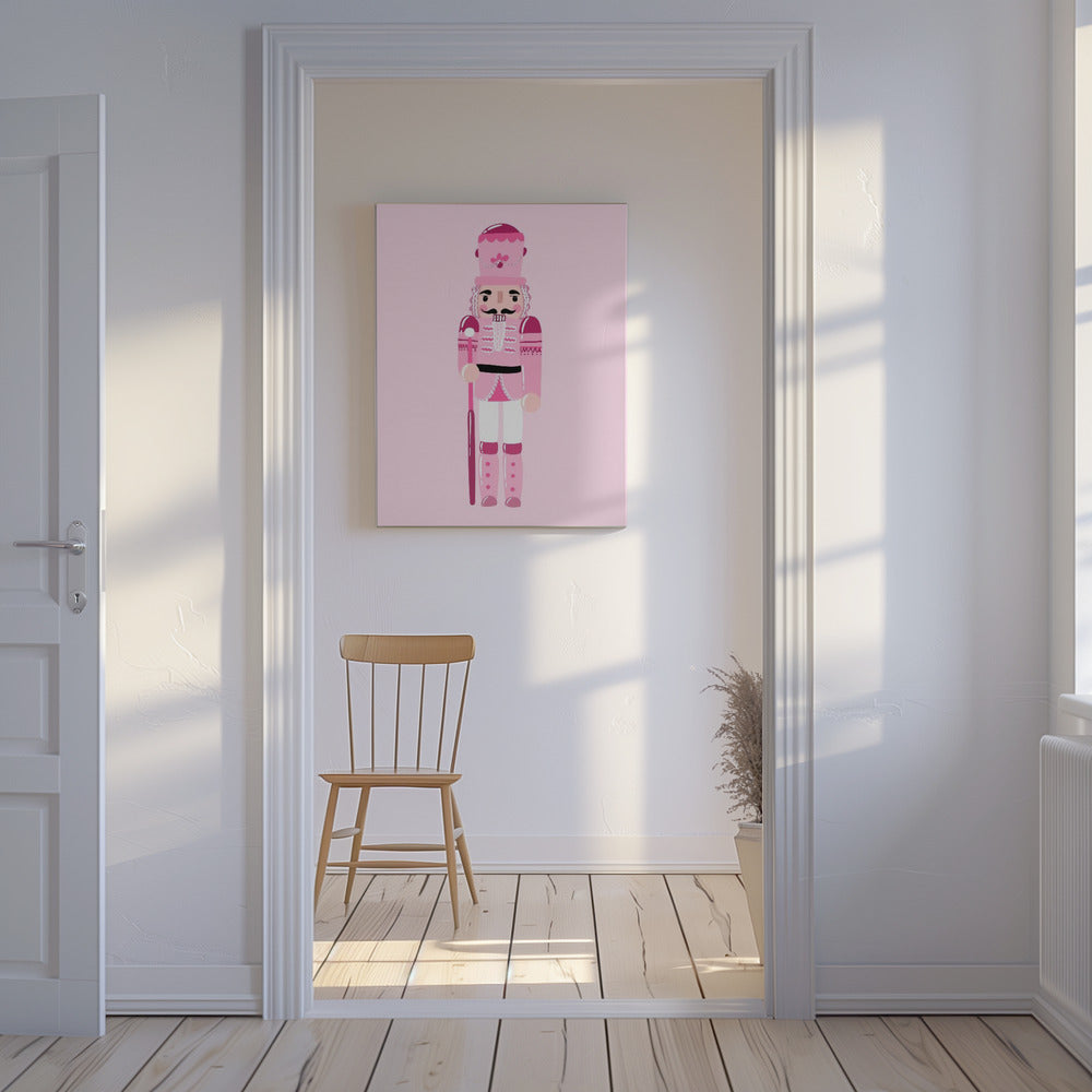 Pink Nutcracker Charm | Canvas