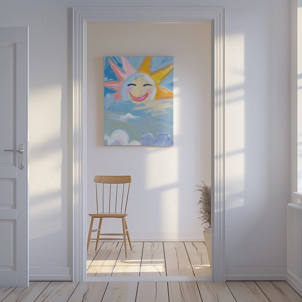 Strahlende Sonne | Canvas