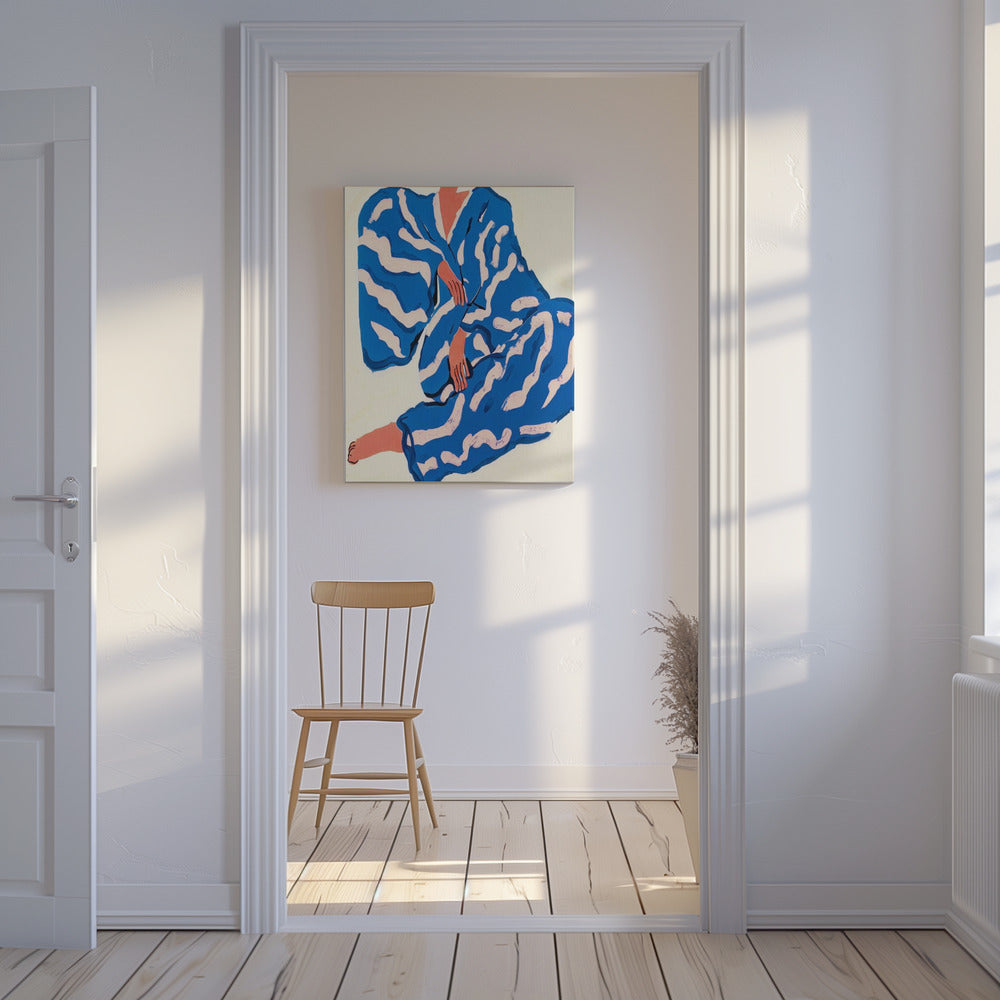 Portrait Indigoreverie | Canvas