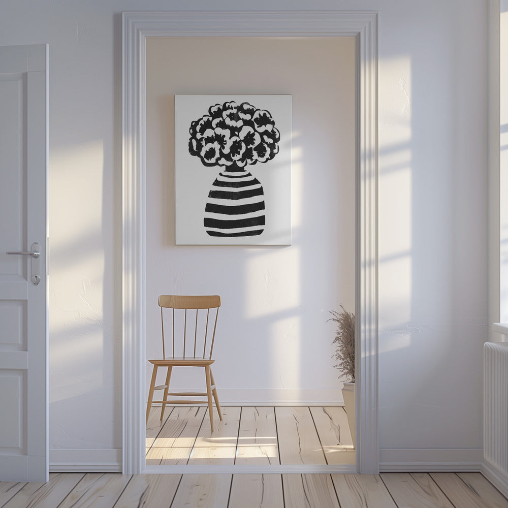 Vase Striped | Canvas