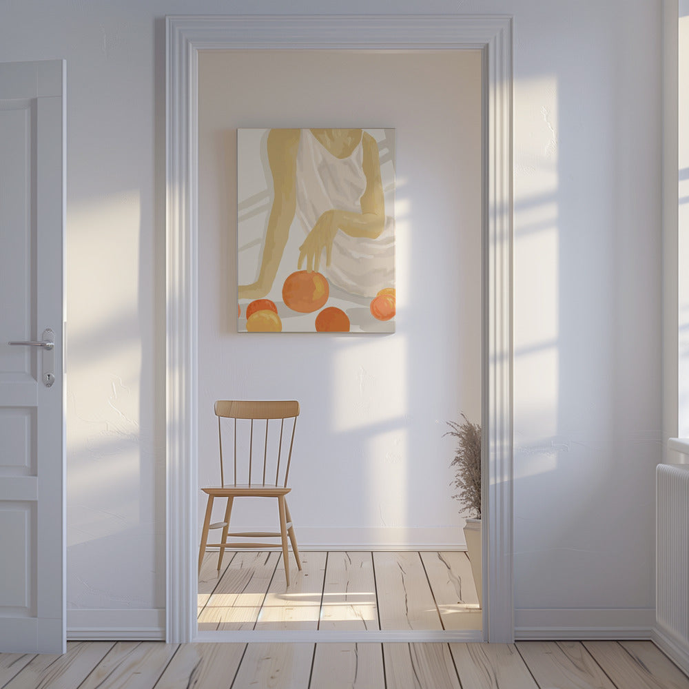 Tangerine Grace | Canvas