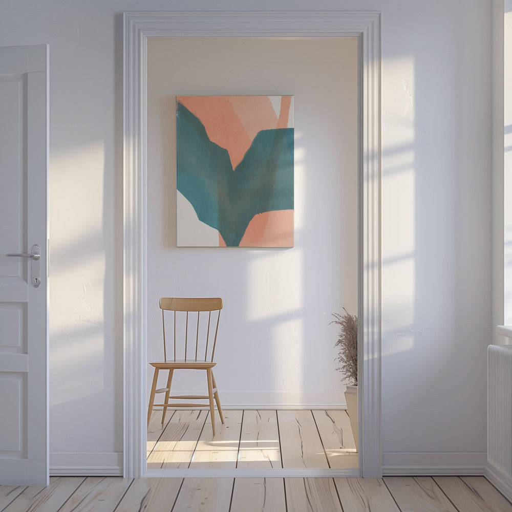 Abstract Dipped Landscape 1 | Canvas