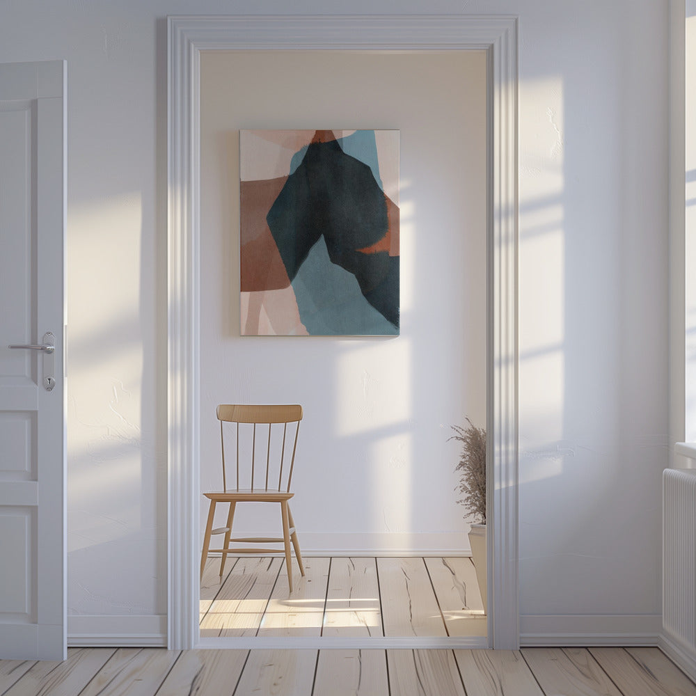 Abstract Dipped Landscape 4 | Canvas