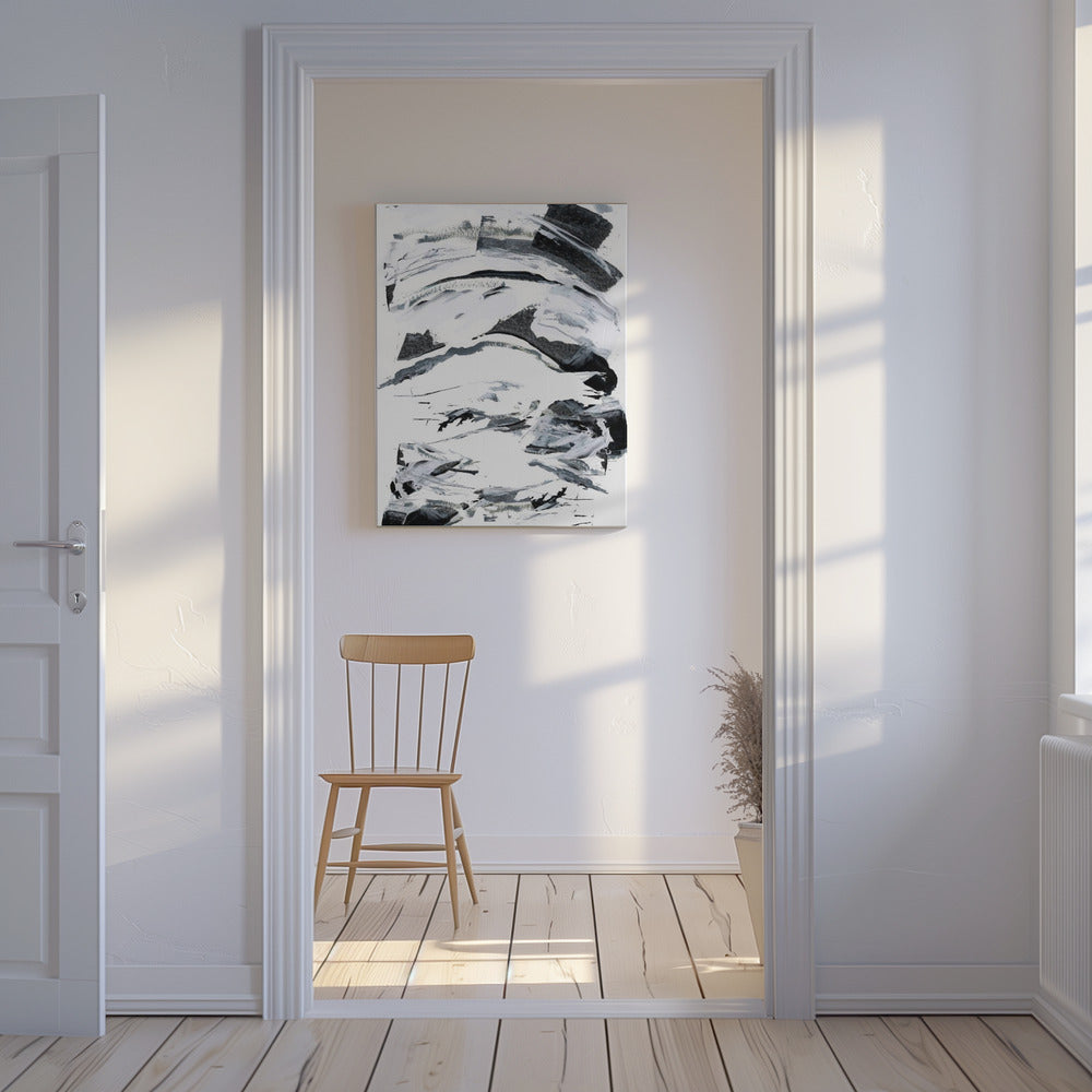 Black and White Scene 1 | Canvas