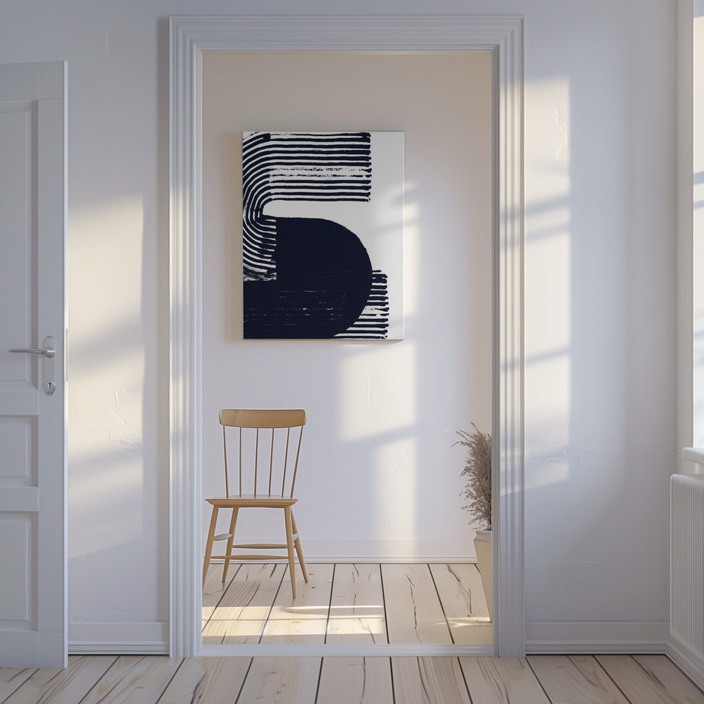 Abstract Bold Shapes 1 | Canvas