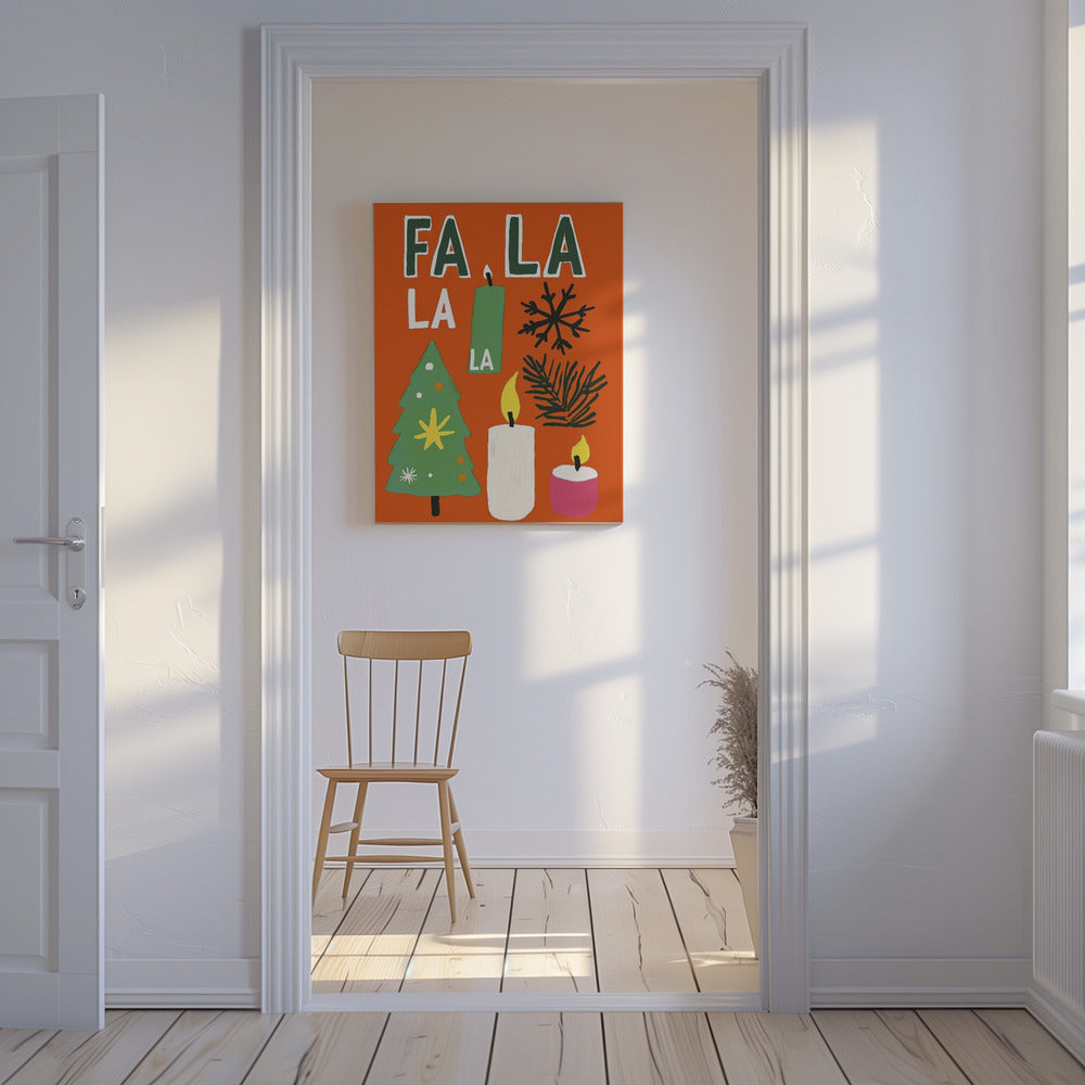 Festive Cheer Burst | Canvas