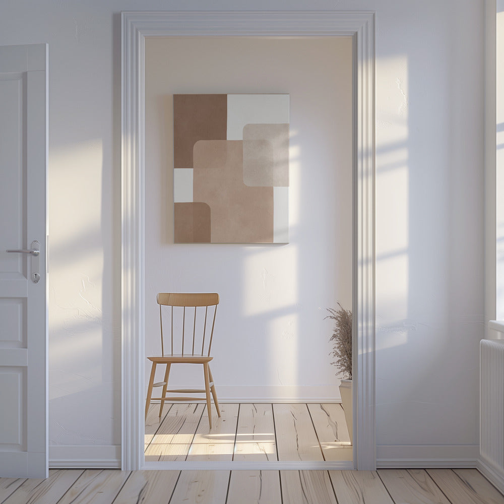 Boho watercolor strokes 3 | Canvas