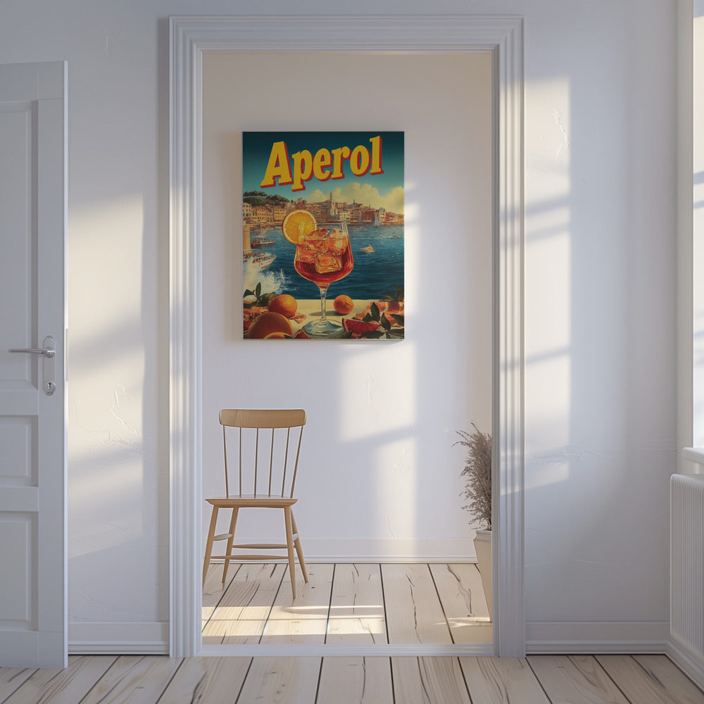 Aperol Vintage Commercial | Canvas