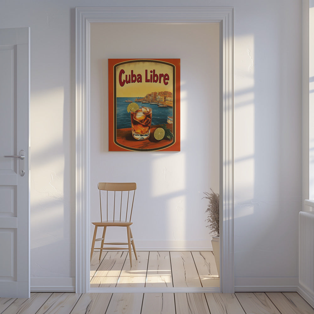 Cuba Libre Vintage Commercial | Canvas