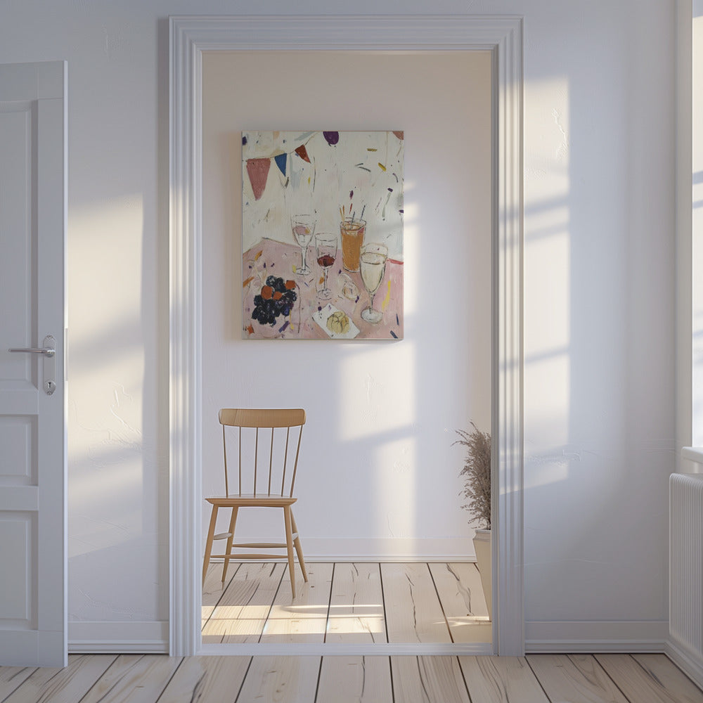 Festive Table Spread | Canvas