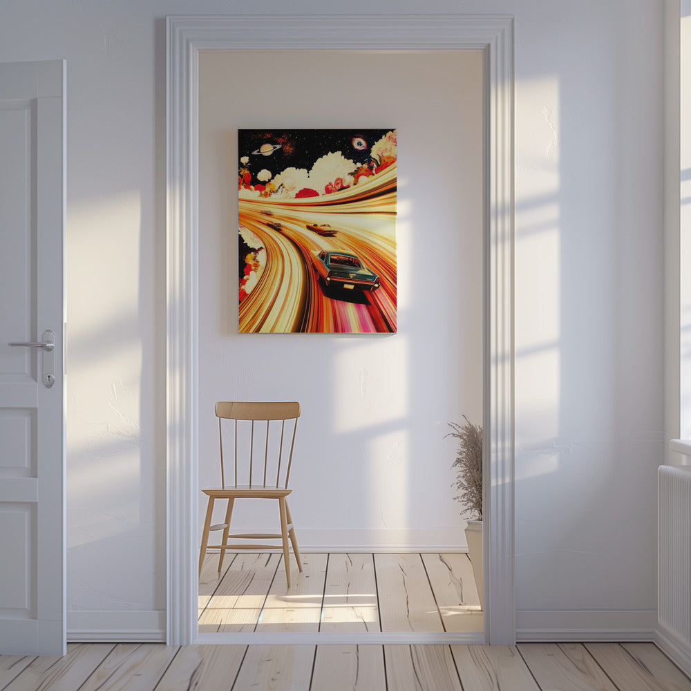 Flower Race | Canvas