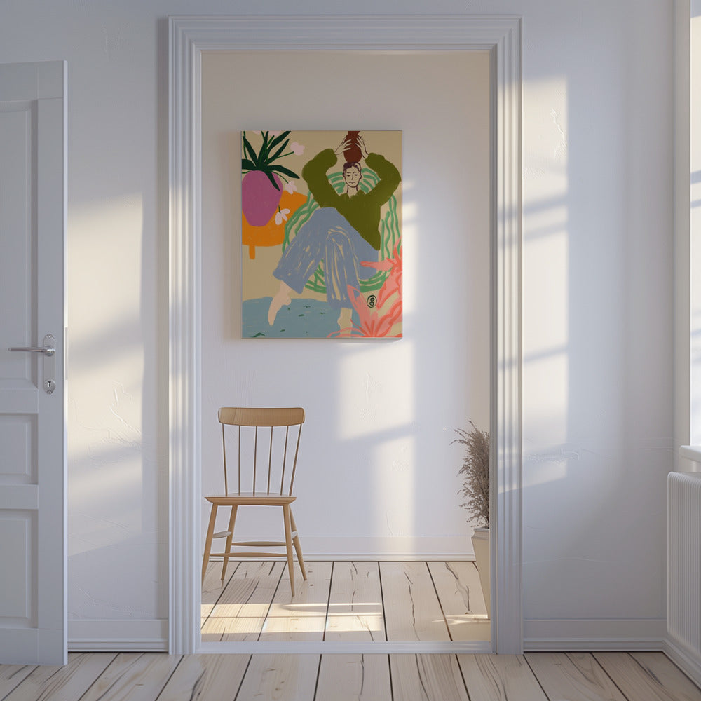 Woman With a Vessel | Canvas