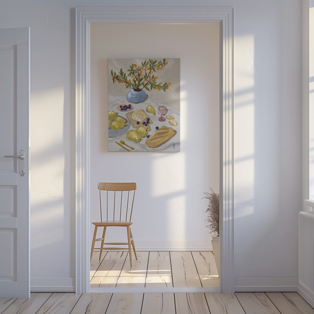 Gin and Tonic In the Afternoon Sun Illustration | Canvas
