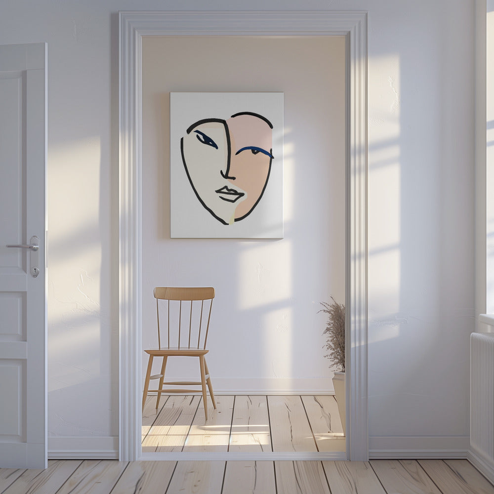 Visage No 6 | Canvas