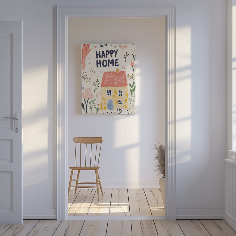 Cheerful Abode | Canvas